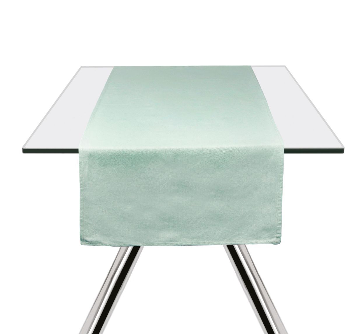 Runner PASTEL COLOR, verde pastello, 45x140 cm
