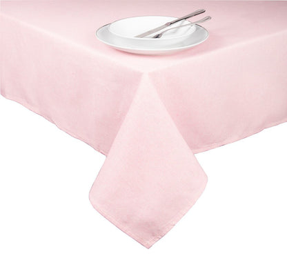 Tovaglia rettangolare PASTEL COLOR, rosa pastello, 140x180 cm