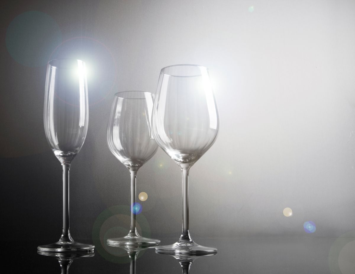 Calice vino ALBA, vetro trasparente, ml 500