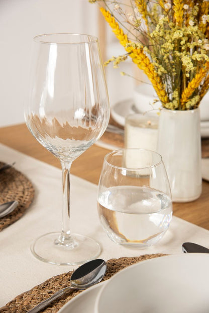 Calice vino ALBA, vetro trasparente, ml 380