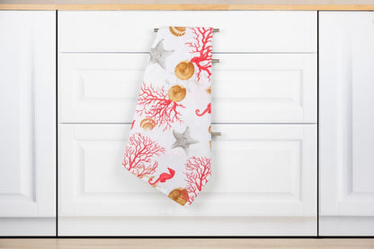 Canovaccio CORAL, 100% cotone, stile messicano, 50x70 cm