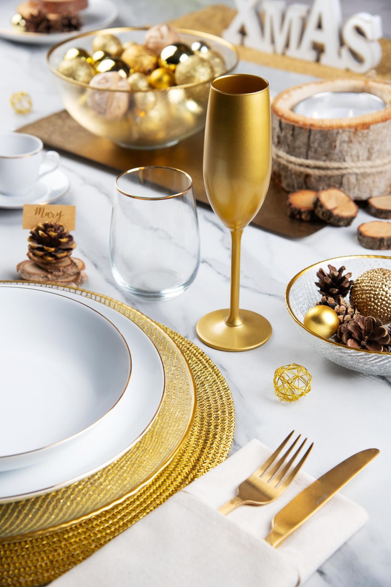 Tovagliette tonde cm 36 in Gold