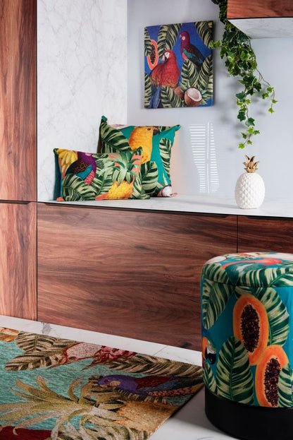 Tappeto HAVANA, stile esotico, multicolore, 165x110 cm