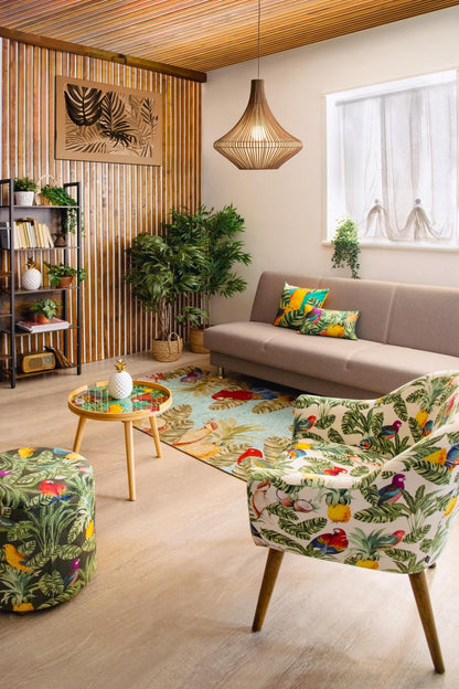 Tappeto HAVANA, stile esotico, multicolore, 165x110 cm