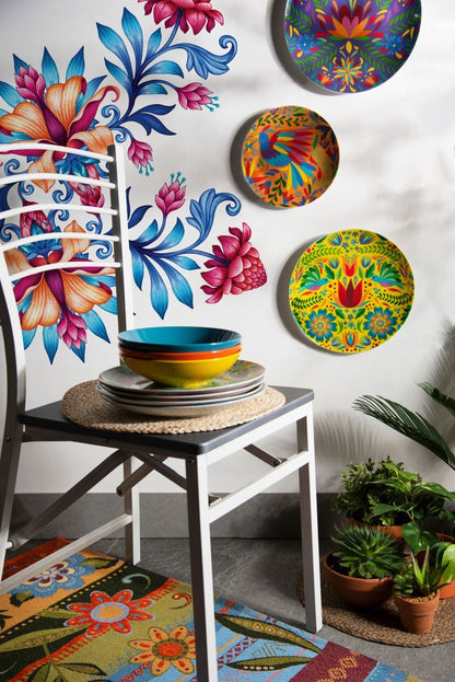 Tappeto GIPSY SOUL, fiori, multicolore, 165x110 cm