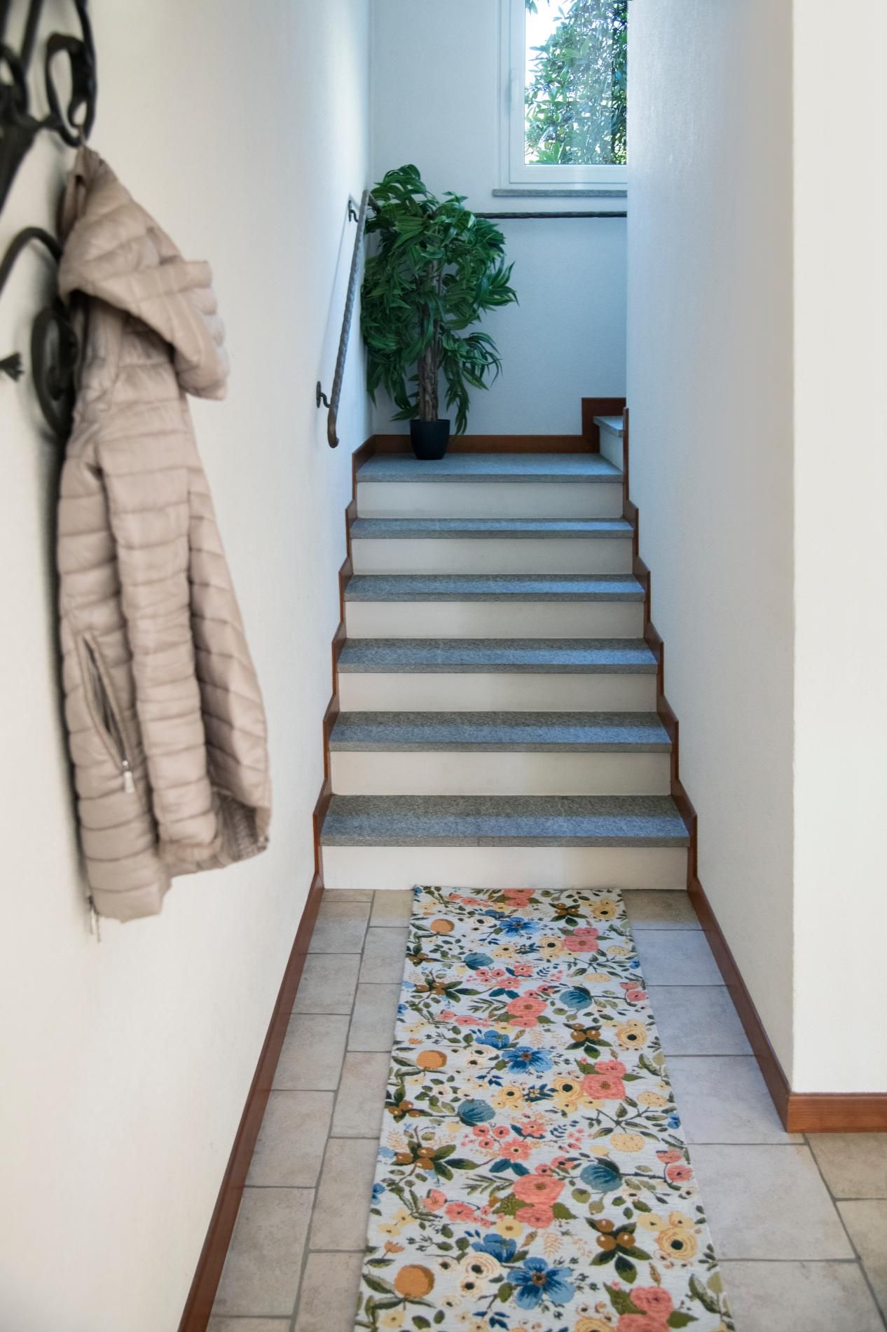 Passatoia FIORI FRIDA, floreale, 55x180 cm