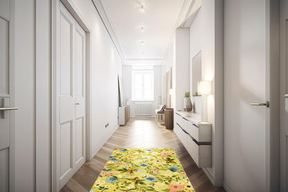Passatoia FIORI FRIDA, floreale, 55x110 cm