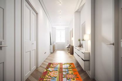 Passatoia GIPSY SOUL, fiori, 55x110 cm