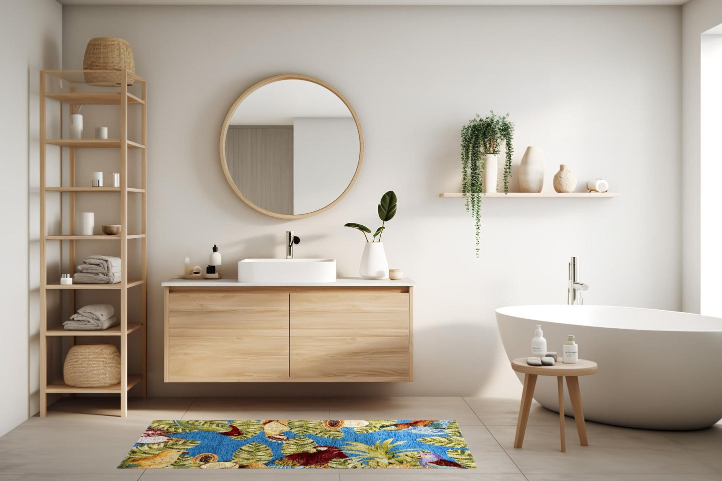 Passatoia HAVANA, stile esotico, 55x110 cm