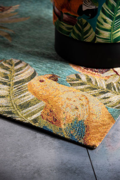 Tappeto HAVANA, stile esotico, multicolore, 165x110 cm