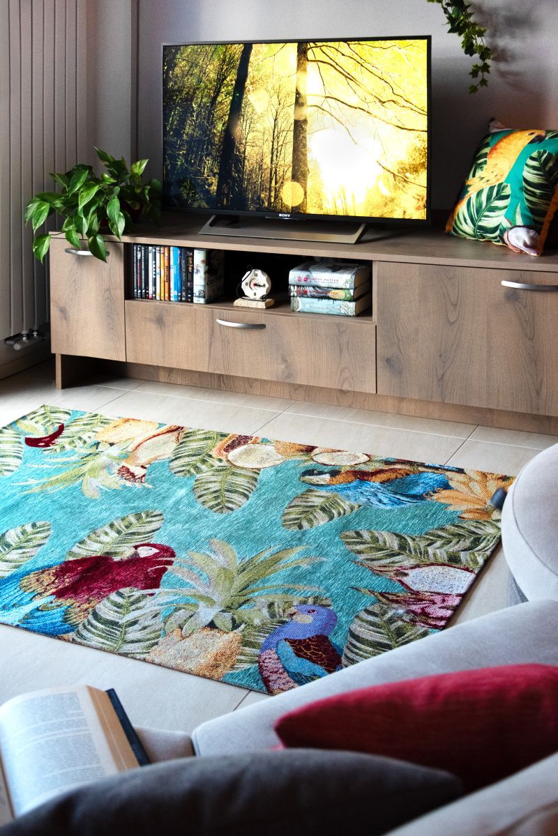 Tappeto HAVANA, stile esotico, multicolore, 165x110 cm