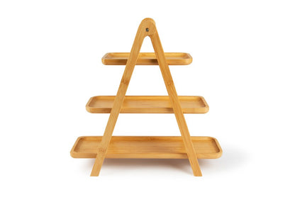 Alzata apribile Eco Living bamboo natural