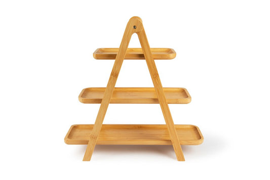 Alzata apribile Eco Living bamboo natural