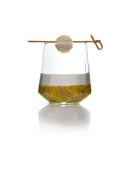 Bicchieri acqua DIAMANTE, 6 pezzi, vetro trasparente ml 400