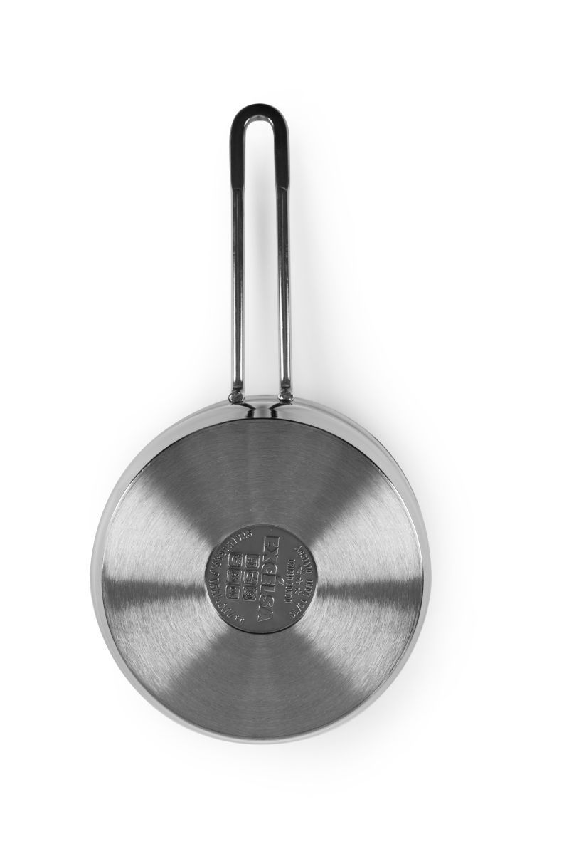 Casseruola, con becco, acciaio inox 18/10, 14 cm