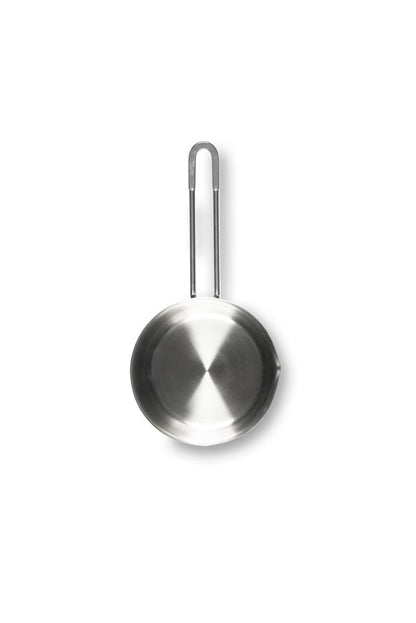 Casseruola, con becco, acciaio inox 18/10, 14 cm