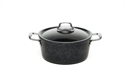 Casseruola antiaderente, alluminio forgiato, 24 cm