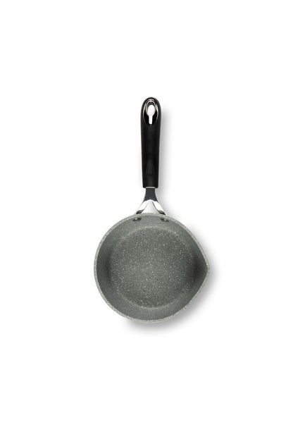 Casseruola, antiaderente, effetto pietra, 16 cm