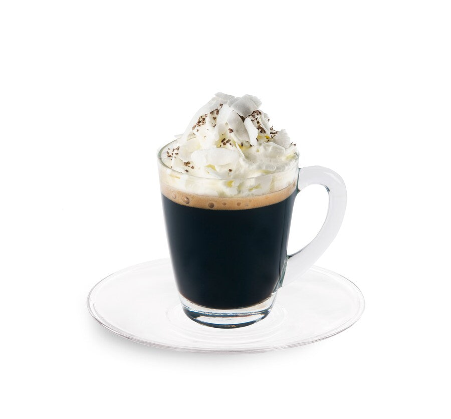 Set 6 tazze caffè 9 cl Florence vetro trasparenti