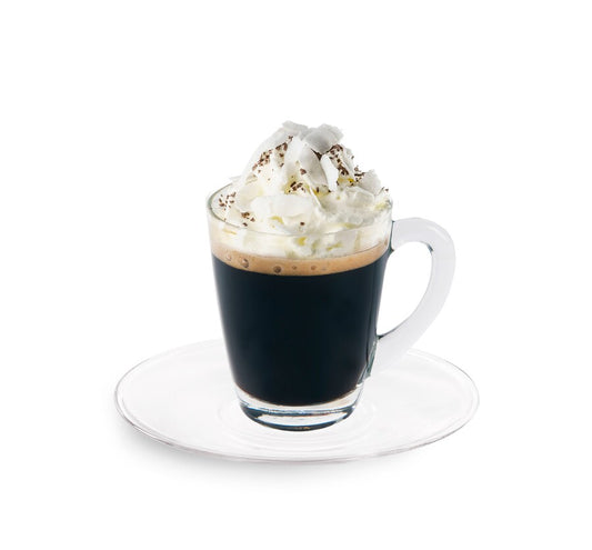 Set 6 tazze caffè 9 cl Florence vetro trasparenti