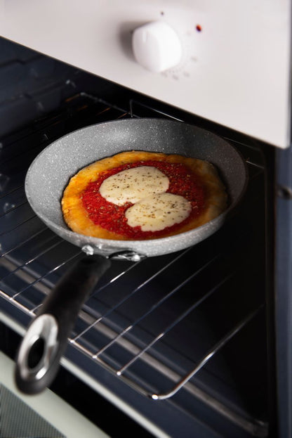 Padella antiaderente, effetto pietra, 24 cm