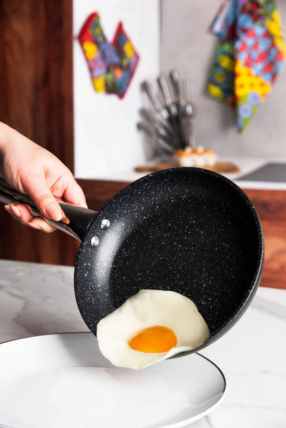 Padella, antiaderente, alluminio forgiato, 24 cm