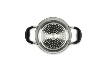 Pentola antiaderente, effetto pietra, 20 cm