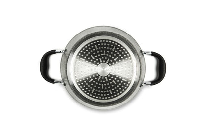 Pentola antiaderente, effetto pietra, 24 cm