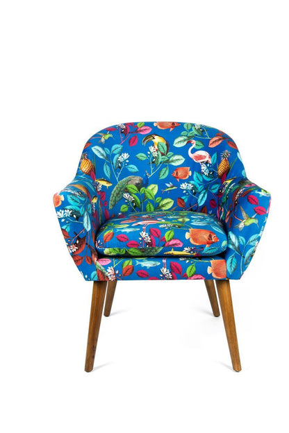 Poltrona RHAPSODY, animali e fauna, multicolore