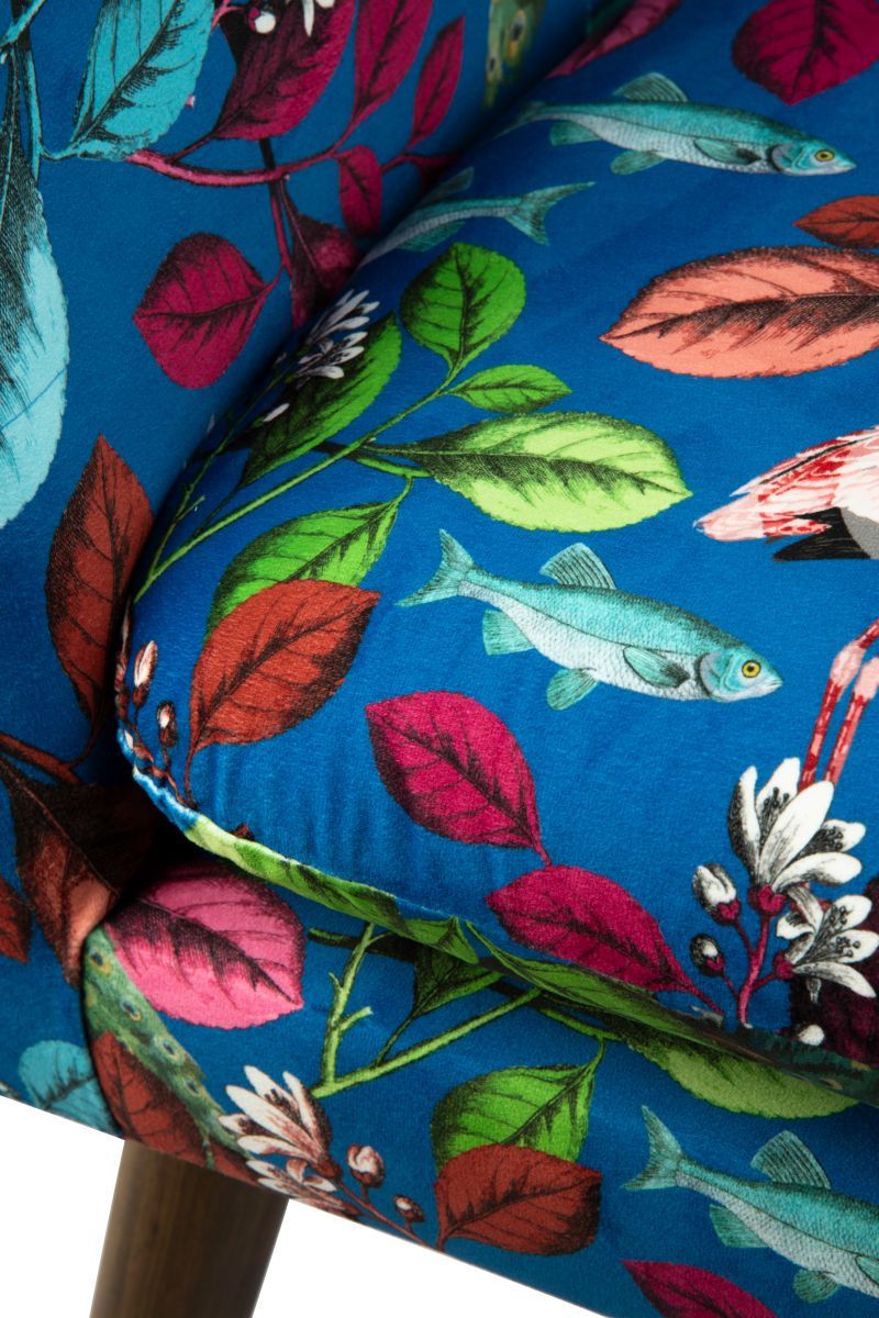 Poltrona RHAPSODY, animali e fauna, multicolore