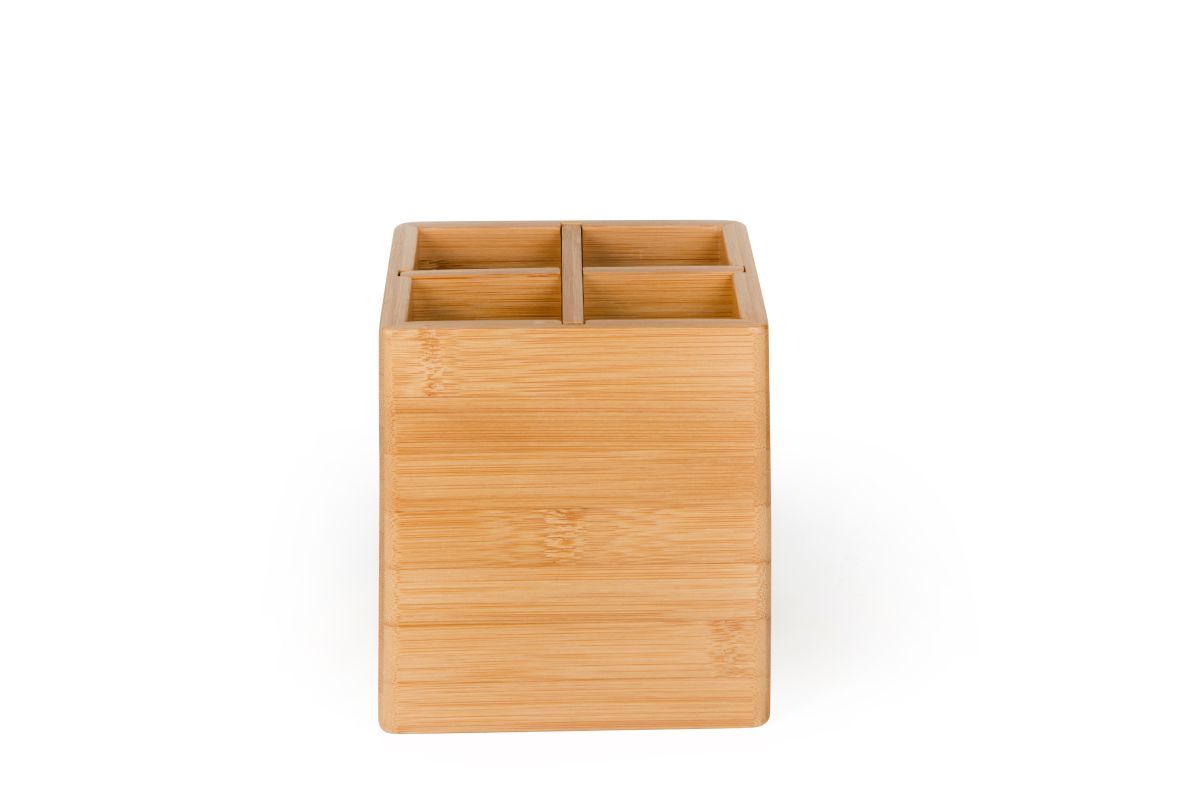 Contenitore porta posate, bambù