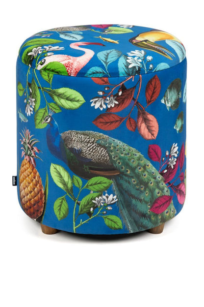 Pouf RHAPSODY con contenitore, imbottito