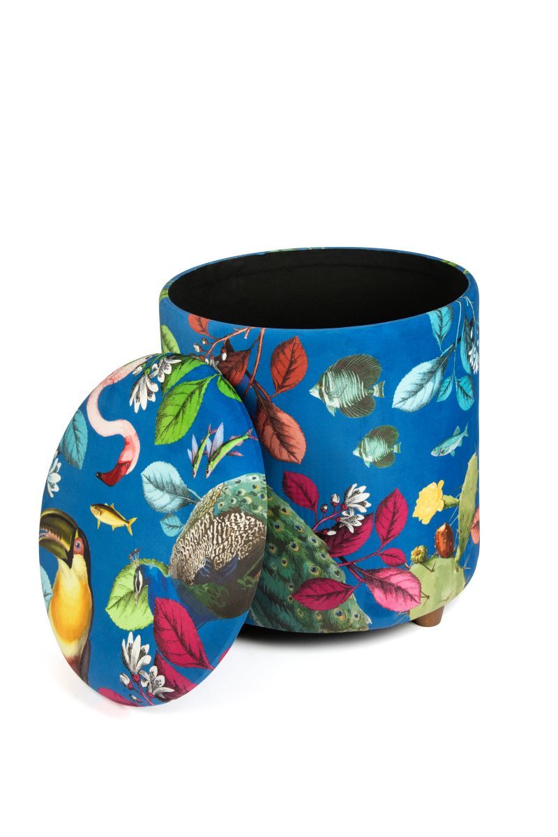 Pouf RHAPSODY con contenitore, imbottito