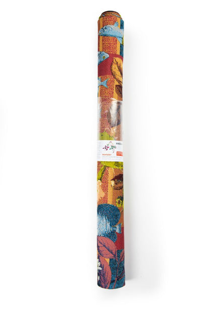 Tappeto arredo, animali e fauna, multicolore, 165x110 cm