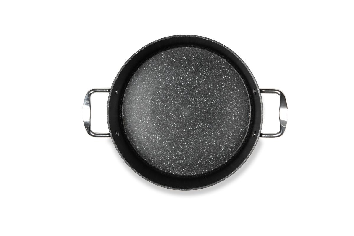 Casseruola antiaderente, alluminio forgiato, 28 cm