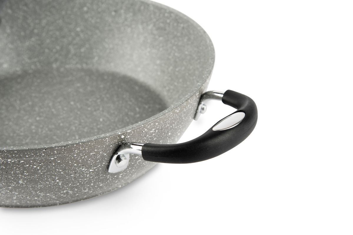 Tegame, antiaderente, effetto pietra, 28 cm
