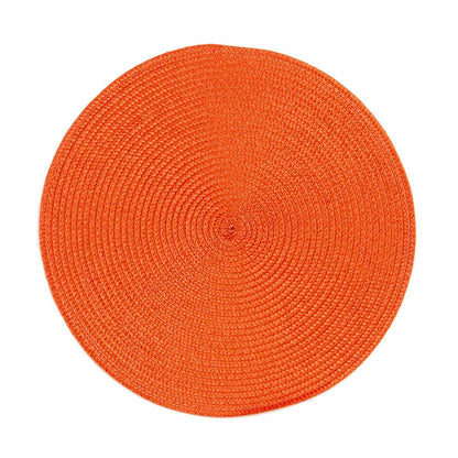 Tovaglietta arancio, tonda, 36 cm, multicolore