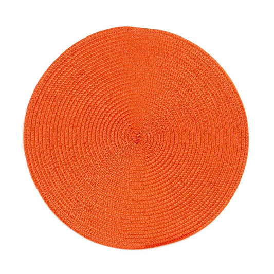 Tovaglietta arancio, tonda, 36 cm, multicolore