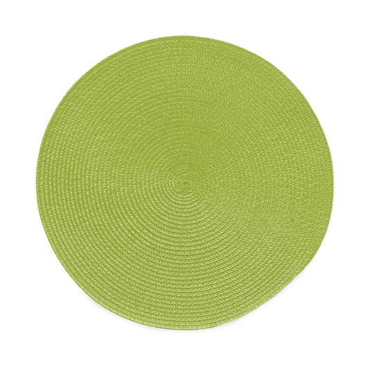 Tovaglietta verde chiaro, tonda, 36 cm, multicolore