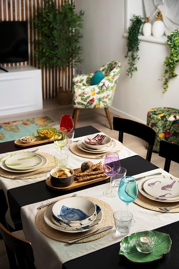 Vassoio Ovale, Piatto a Servire, Realizzato in Bambù (Cm. 33 x 11) Eco-living Excelsa